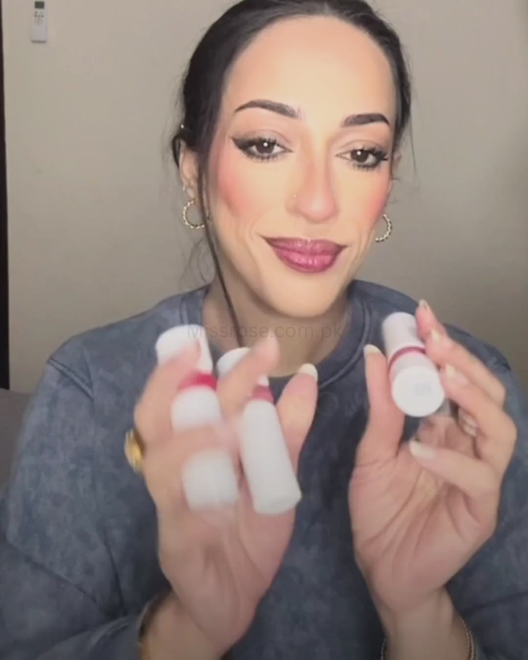 Miss Rose Rhyme Color Flowing Lipstick | Miss Rose Com Pk | Official Store In Pakistan | 100% Authentic Makeup Products