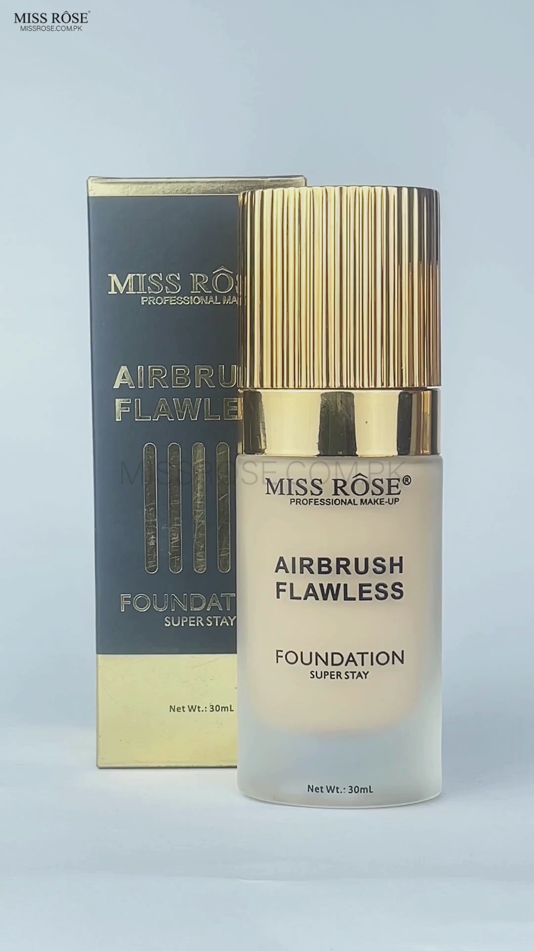 Miss Rose AirBrush Flawless Foundation - Miss Rose Com Pk