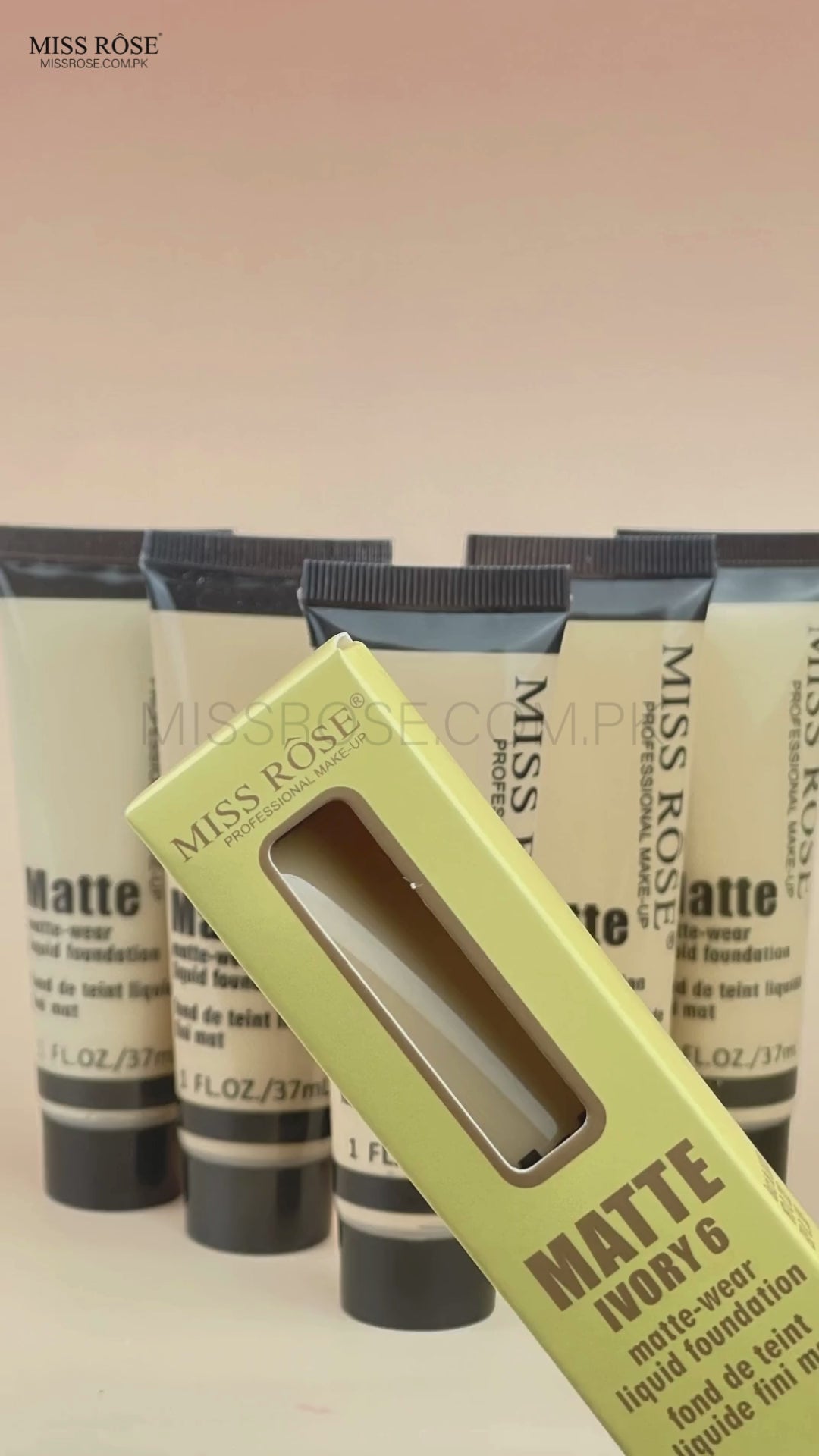 Miss Rose Com Pk - Full Coverage Matte Foundation