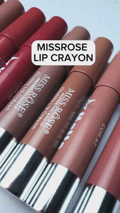 Miss Rose Matte Lip Batom Crayon