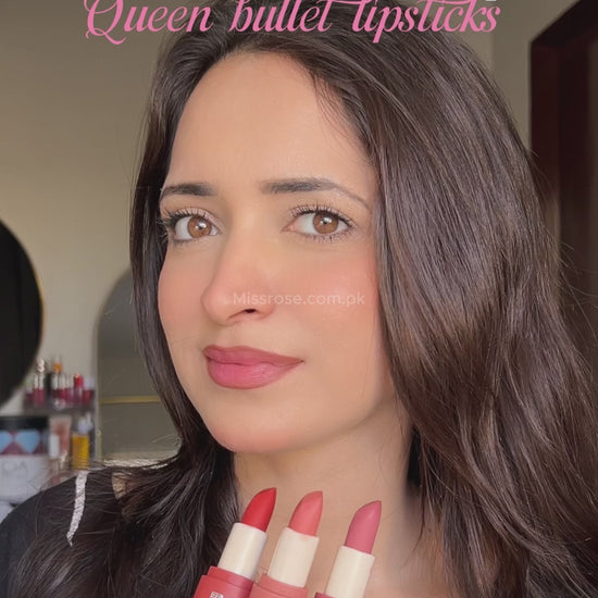Miss Rose Azure Queen Bullet Lipstick - Miss Rose Com Pk