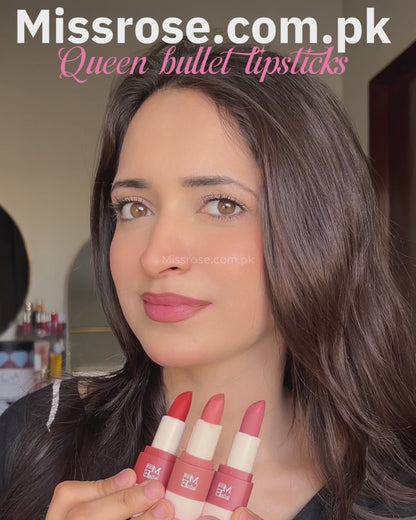 Miss Rose Azure Queen Bullet Lipstick - Miss Rose Com Pk