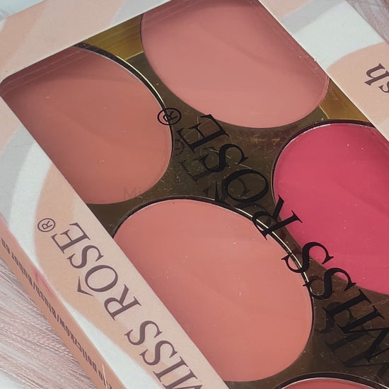 Miss Rose 6 color blush (new) - Miss Rose Com Pk
