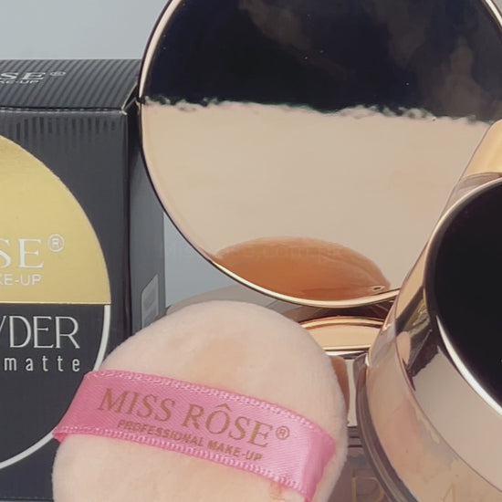 Miss Rose Loose Powder – Silky & Soft Matte Finish - Miss Rose Com Pk