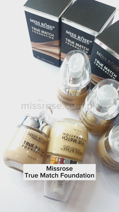 Miss Rose True Match Foundation New