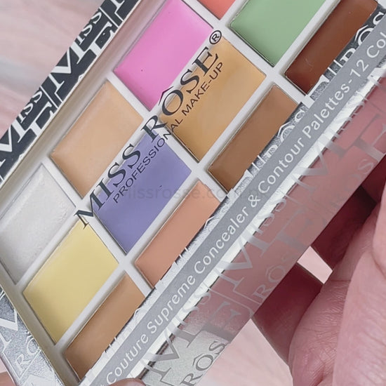 Miss Rose Artist Concealer & Contour Palette - Miss Rose Com Pk