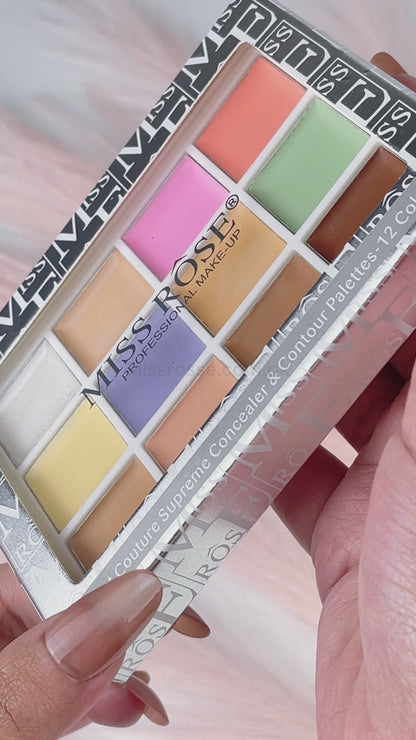 Miss Rose Artist Concealer & Contour Palette - Miss Rose Com Pk
