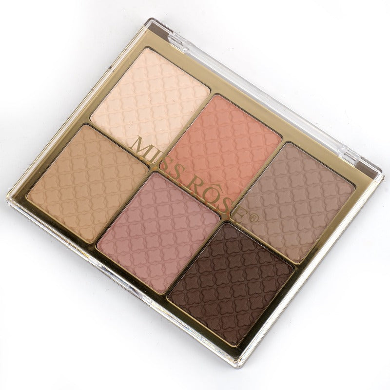 Missrose 6-color square face kit