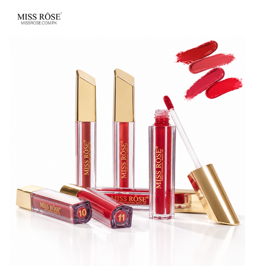 Miss Rose Princess Fan Crystal Lip Gloss - Miss Rose Com Pk