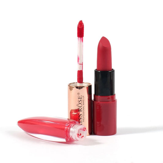 Missrose Dual-Ended Matte Lipstick & Lip Gloss