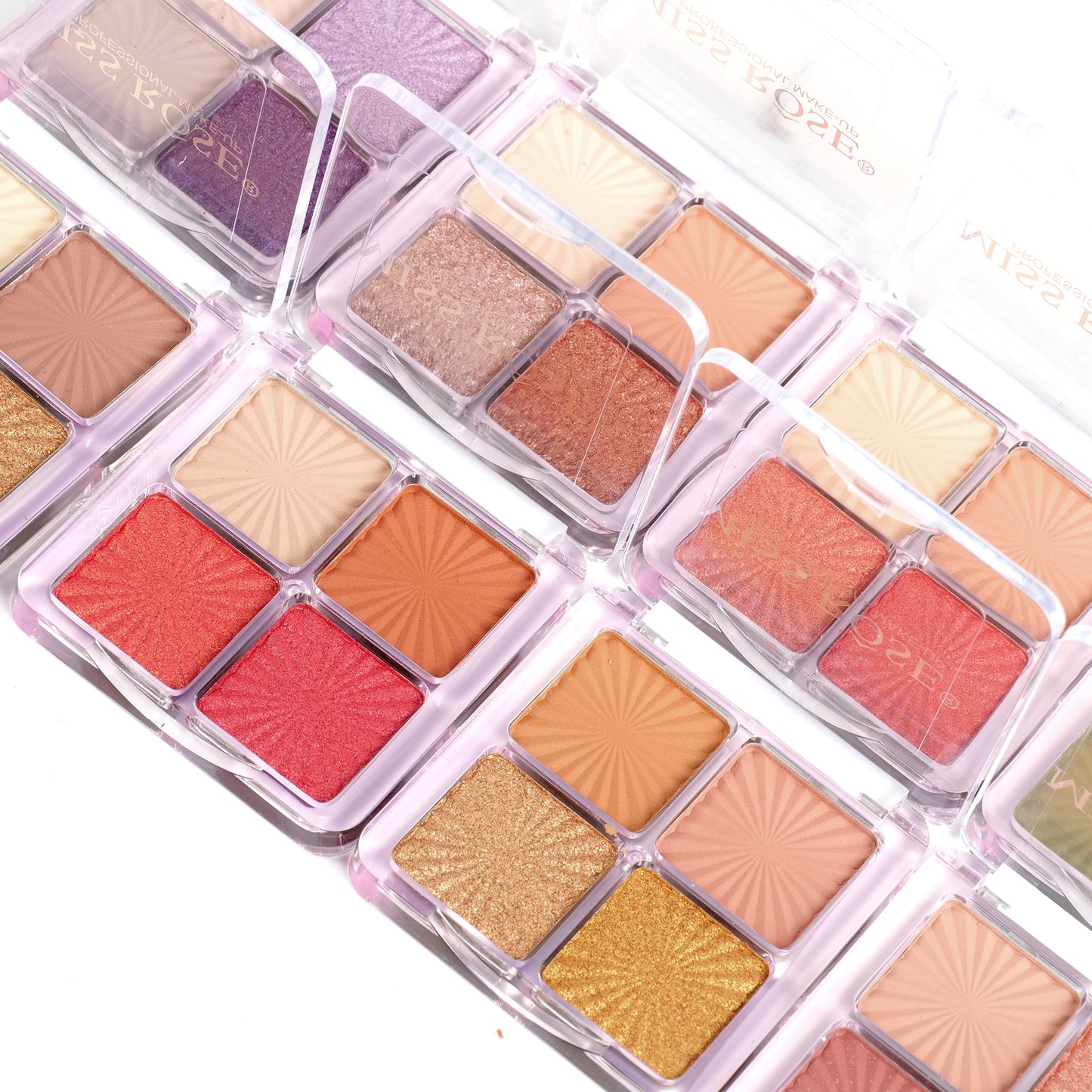 Miss rose Illusory Ice Cube 4-Color Eyeshadow Palette (Z2)