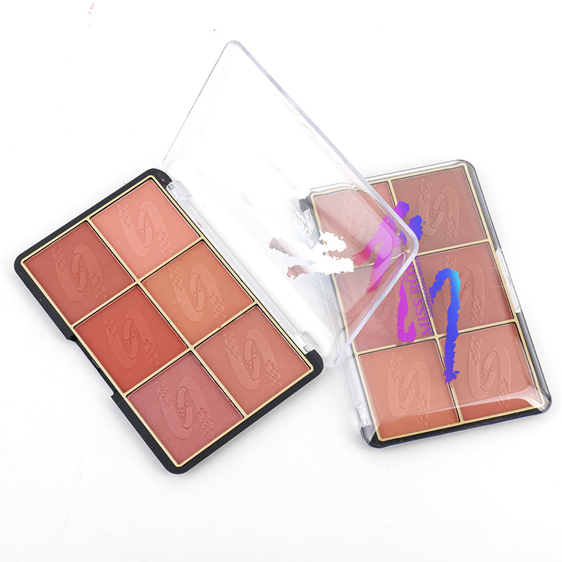 Miss rose 6 color blush kit (NEW)