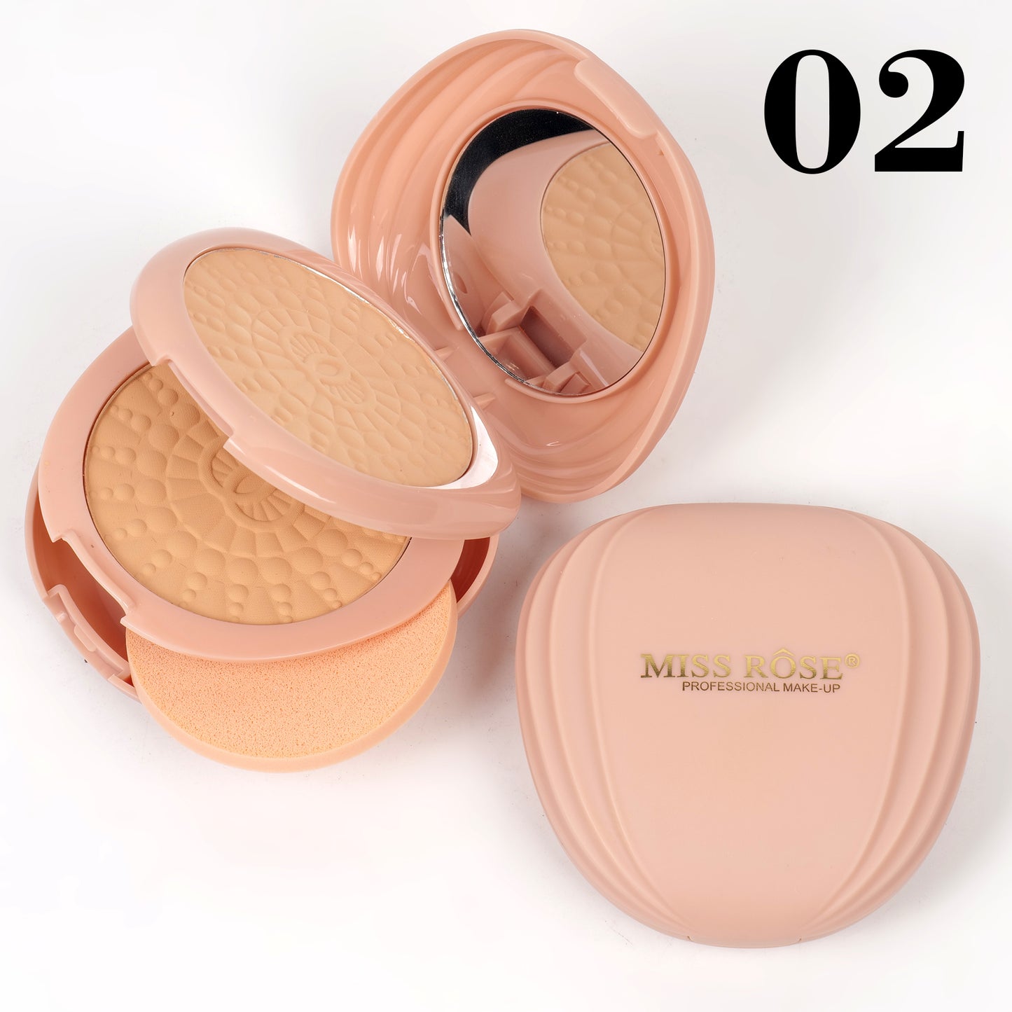 Miss Rose 2 in 1 compact powder