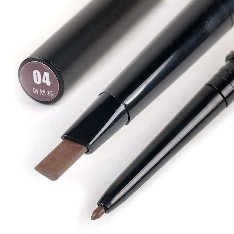 Miss Rose Fashion  gold double-end eyebrow penciL