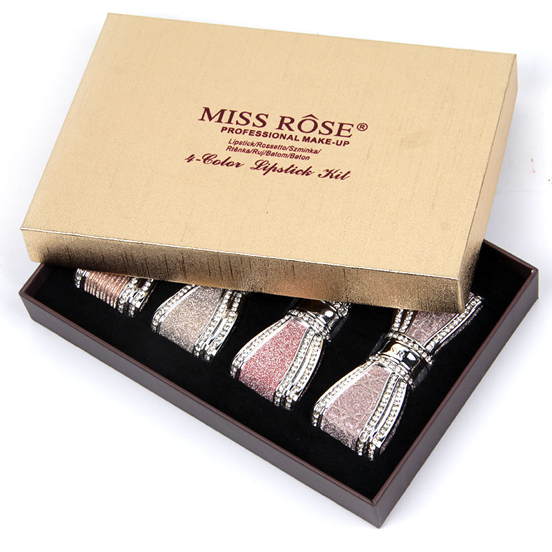 Miss Rose 4 Color Lipstick Kit
