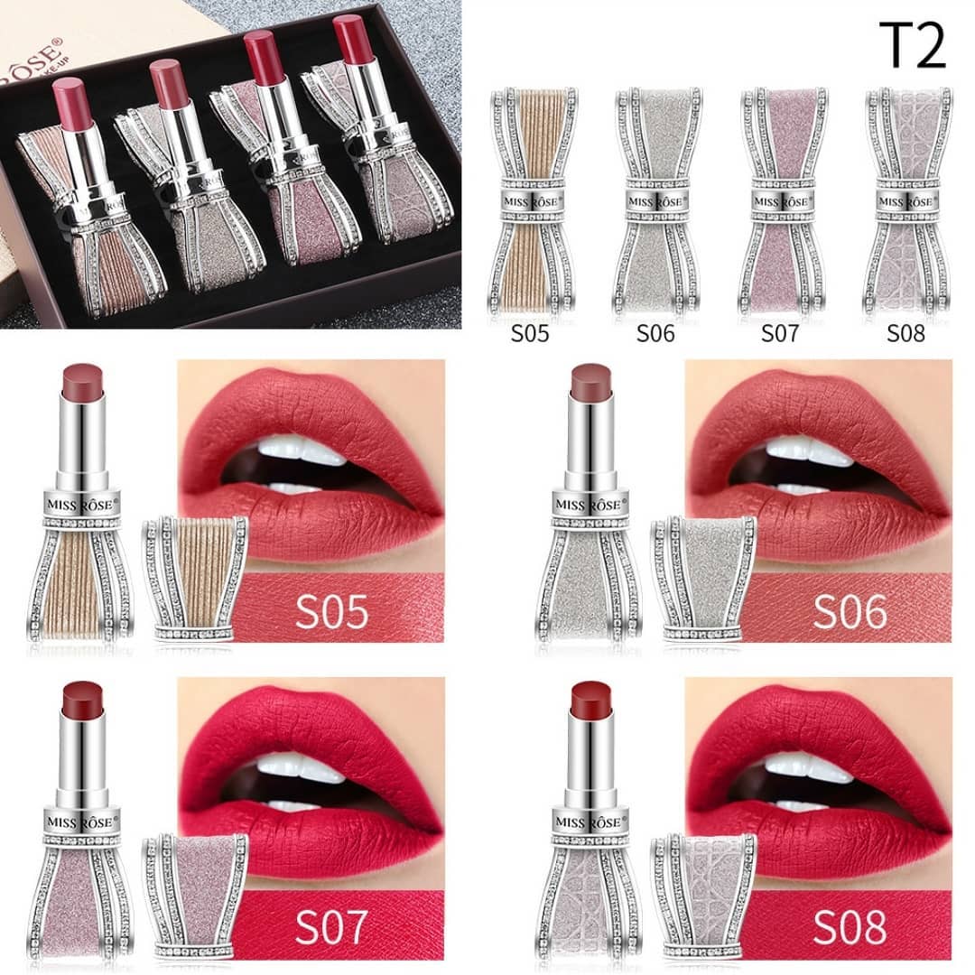 Miss Rose 4 Color Lipstick Kit