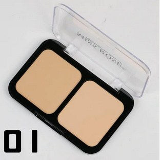 MISS ROSE  2 IN 1 COMPACT POWDER