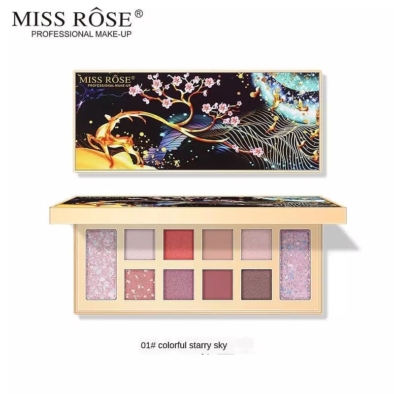 Miss Rose 10 Color Eyeshadow Palette