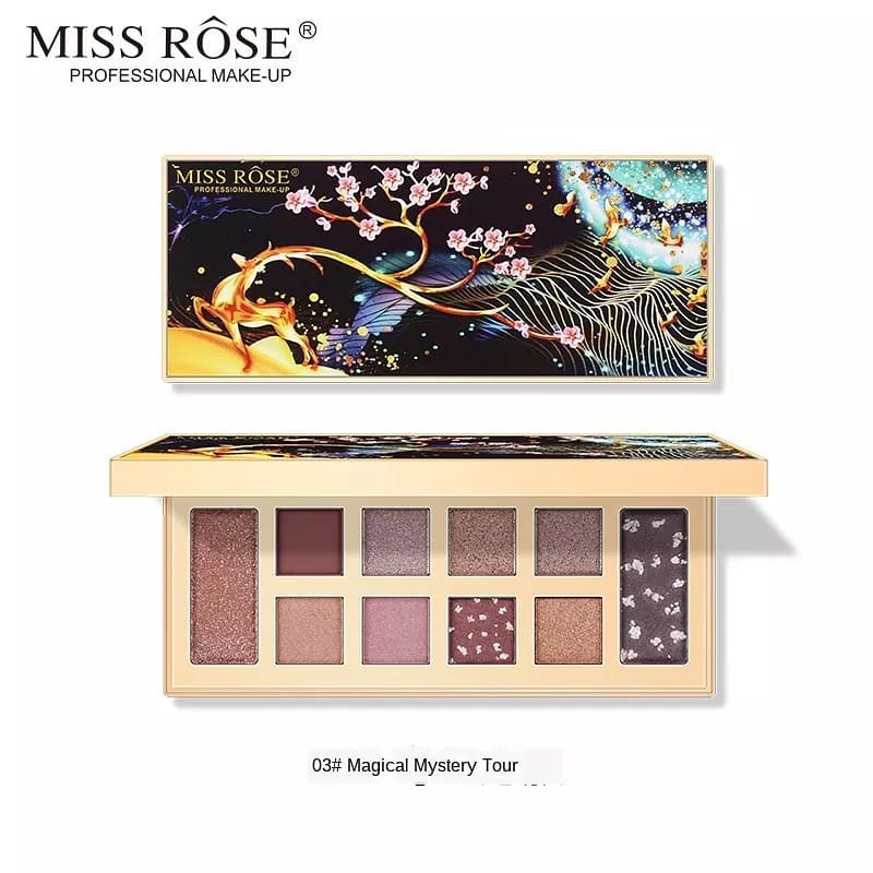 Miss Rose 10 Color Eyeshadow Palette