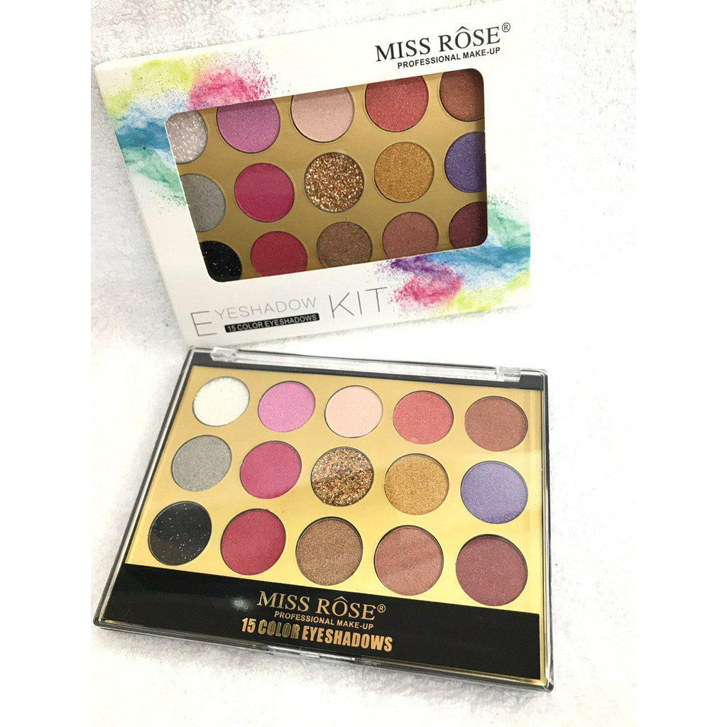 Miss Rose 15 Colours Eyeshadows Kit