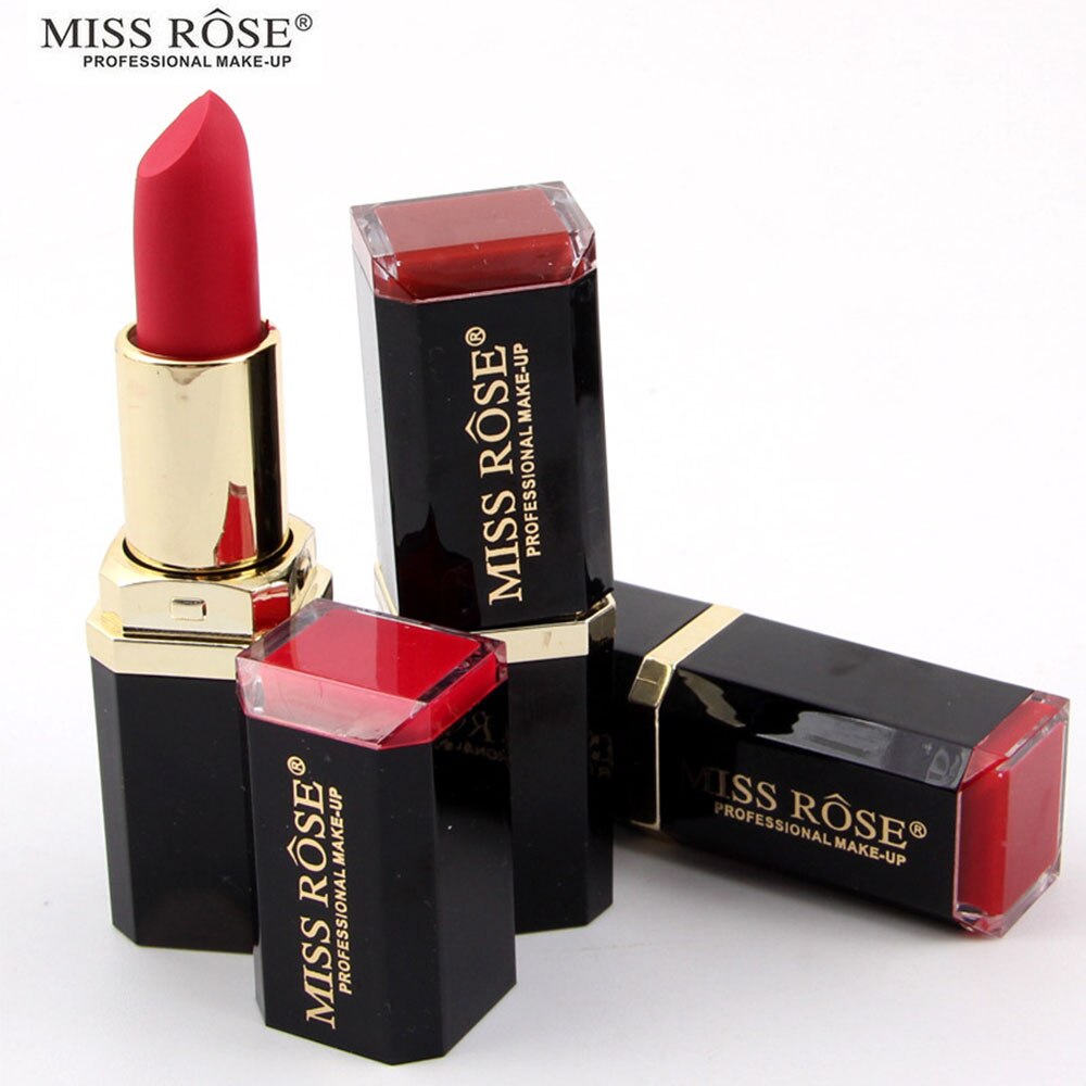 Miss Rose 3D Mineral Lipstick - Black