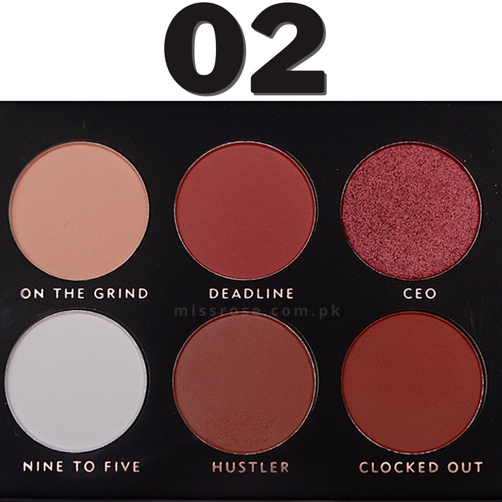 Miss Rose 6 Color Eyeshadow Palette