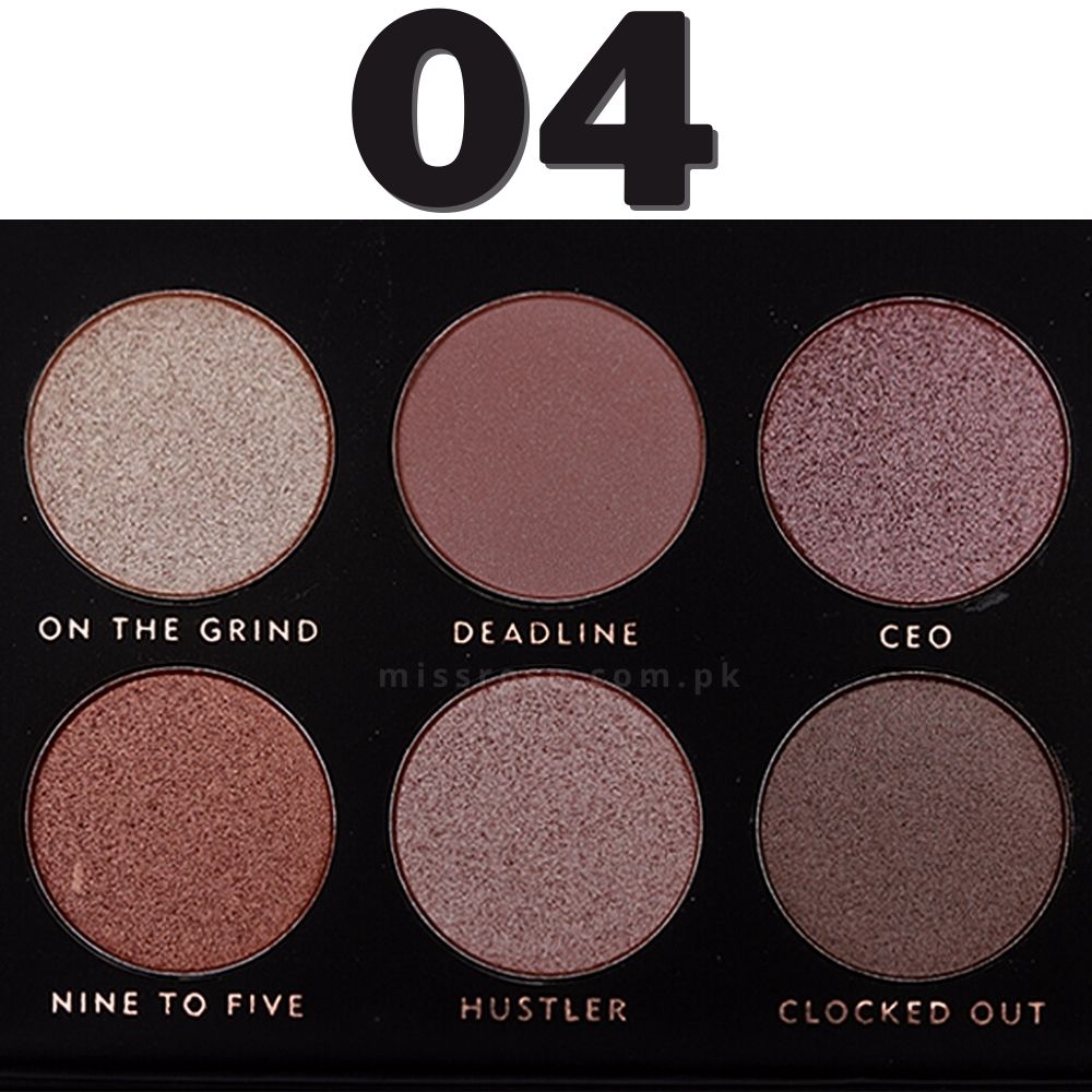 Miss Rose 6 Color Eyeshadow Palette