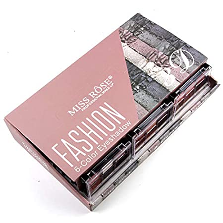 Miss Rose 6 Color Eyeshadow Palette New