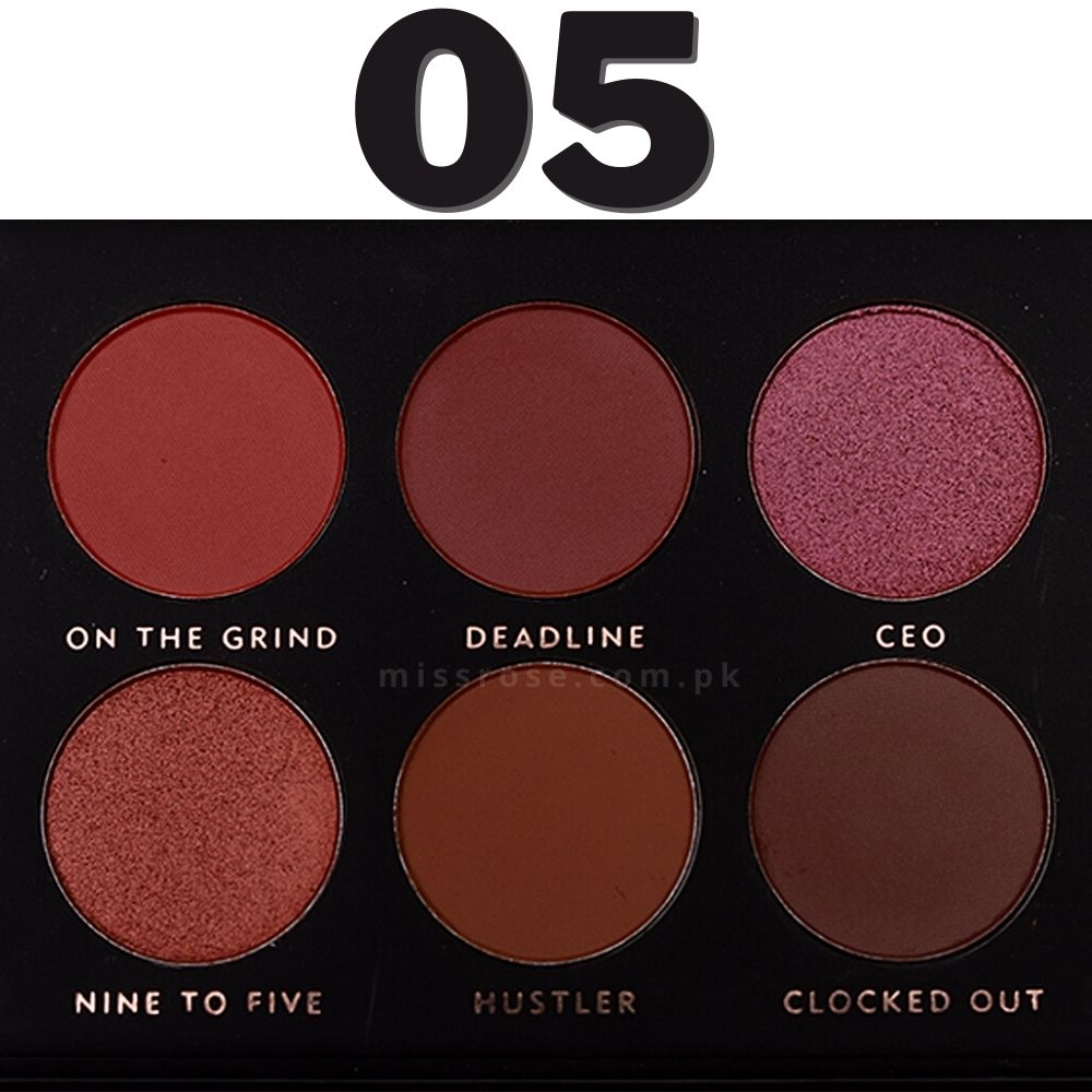 Miss Rose 6 Color Eyeshadow Palette