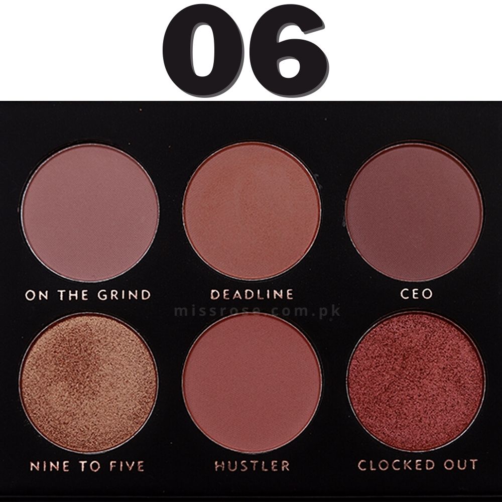 Miss Rose 6 Color Eyeshadow Palette