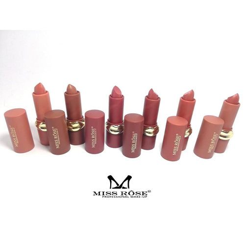 MISS ROSE Set of 6 Bold Matte Lipsticks