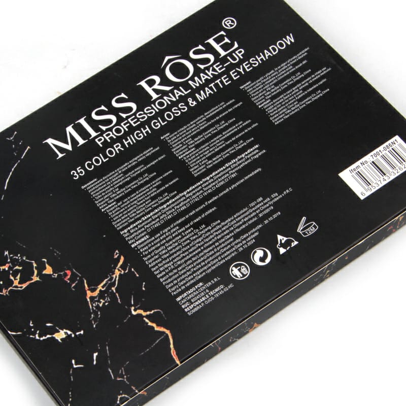 Miss Rose 35 Color Eyeshadow Palette - N1