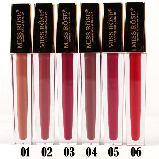 Miss Rose New Matte Liquid Lip Gloss  (Gold)