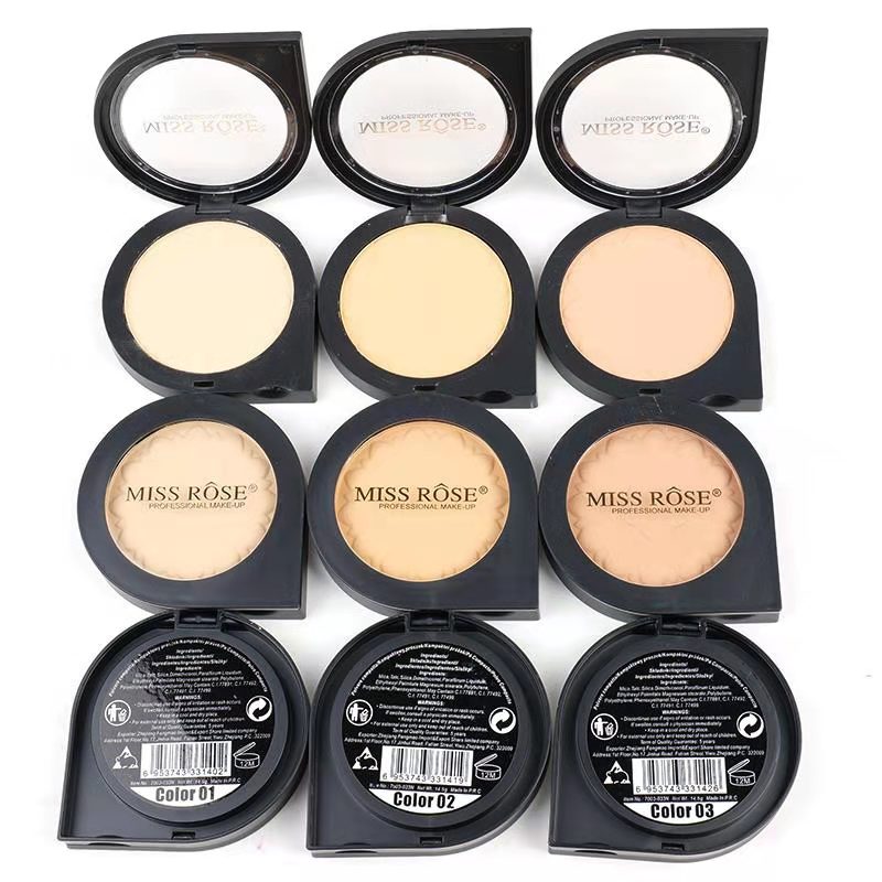 Miss Rose Black Compact Powder