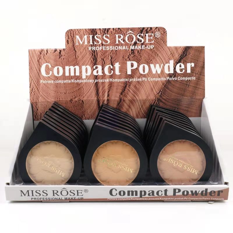 Miss Rose Black Compact Powder