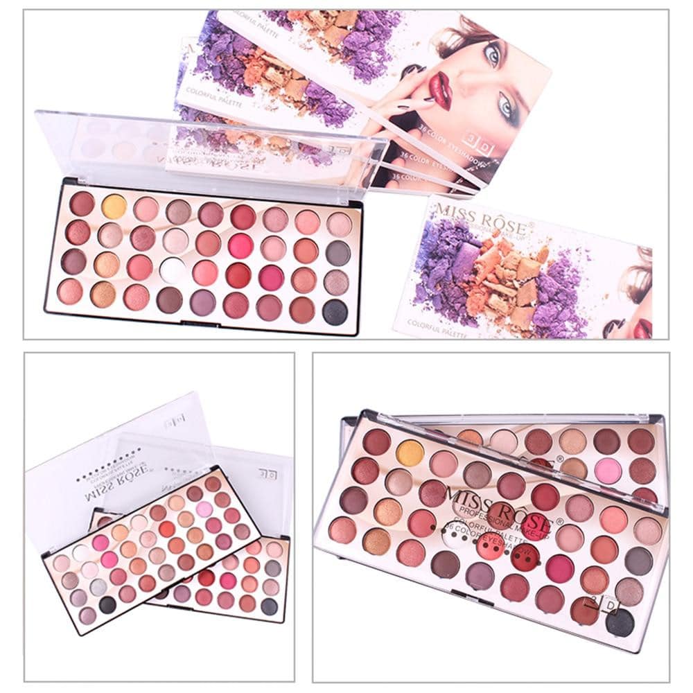 MISS ROSE 36 Color 3D Eyeshadow Palette