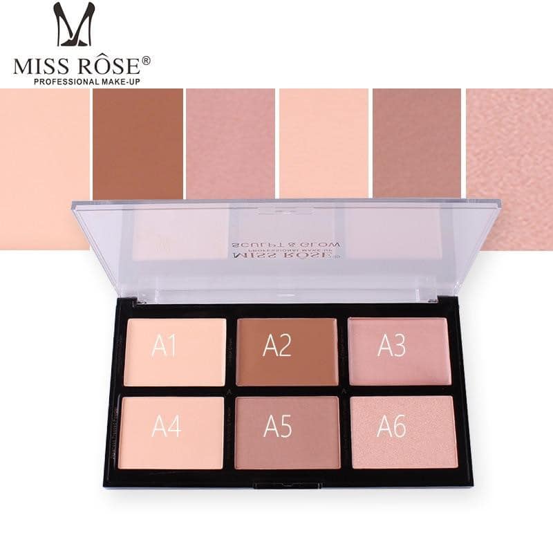 MISS ROSE Contour and Highlight Palette