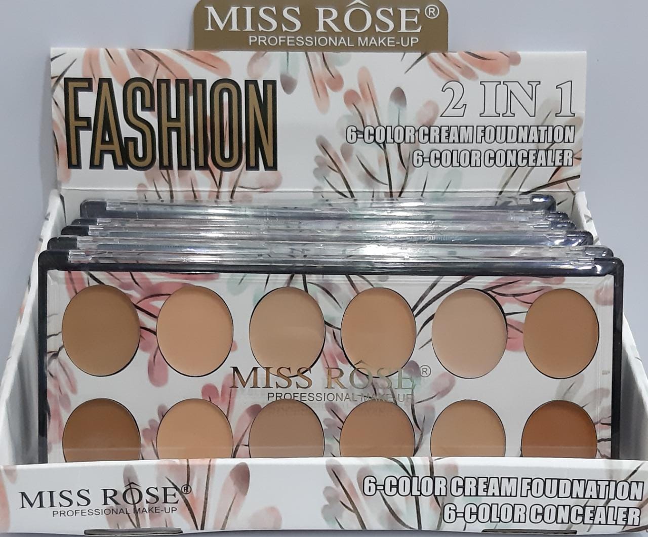 Miss Rose 12 Colors Concealer Palette
