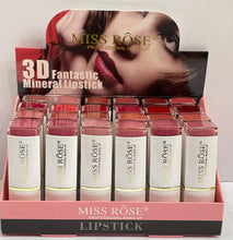 Load image into Gallery viewer, Miss Rose 3D Mineral Lipstick-White