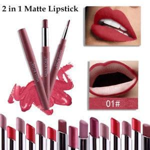 Miss Rose Com Pk Lipsticks Plus Liner