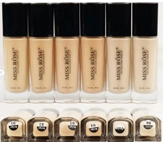 Miss Rose Oil Free Liquid Foundation 