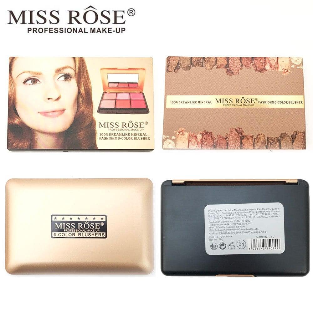 MISS ROSE Blush On Palette