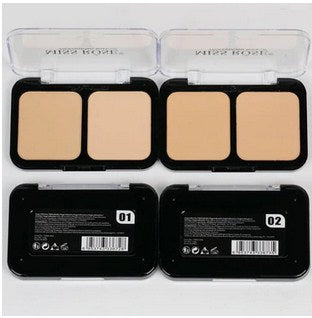 MISS ROSE  2 IN 1 COMPACT POWDER