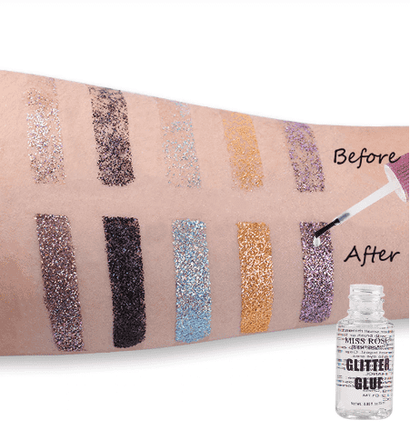 Miss Rose Glitter Glue Eye Waterproof Long Lasting