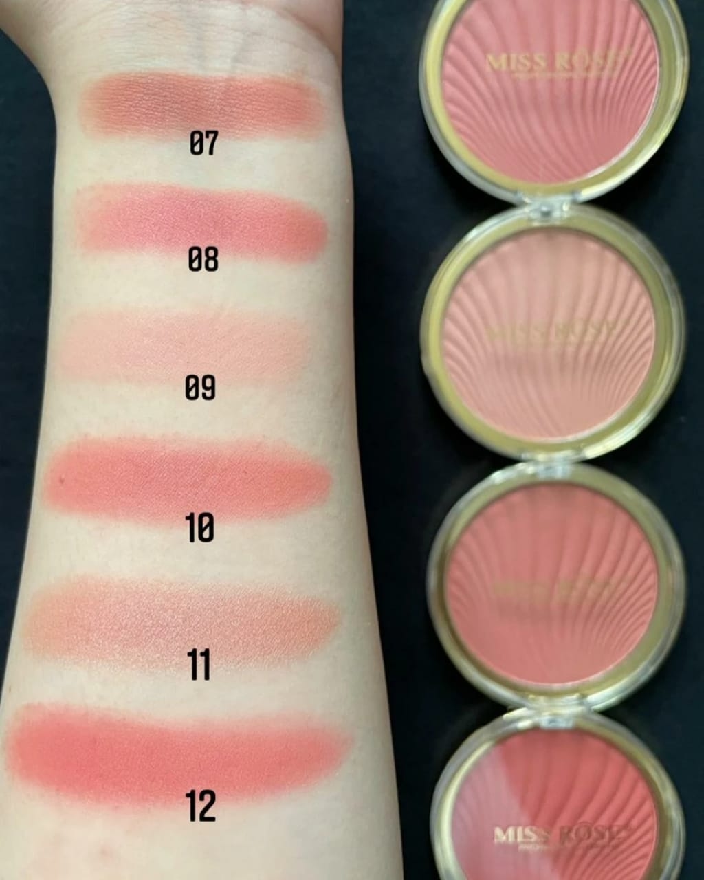 MISS ROSE Professional Blush