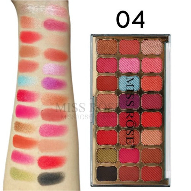 Eyeshadow miss clearance rose