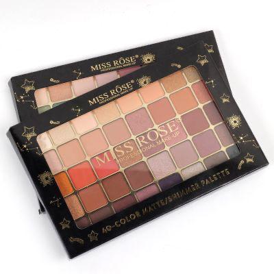 Miss rose 40-color Matte / Shimmer palette