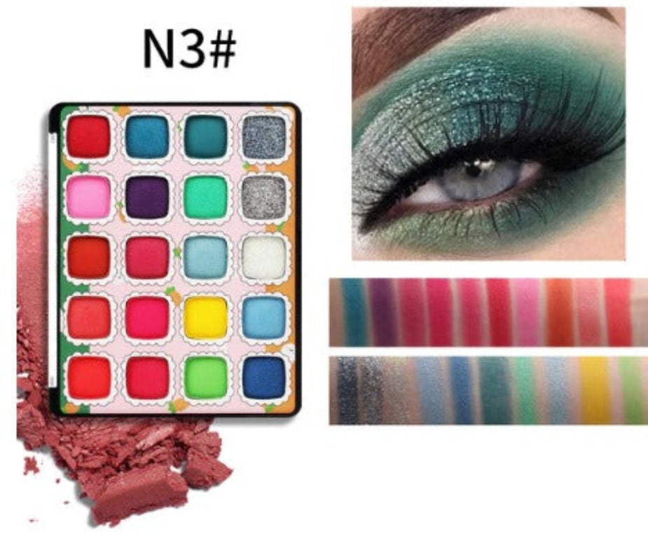 Miss Rose 20 color eye shadow