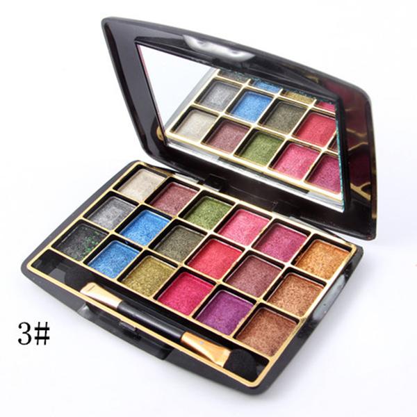 MISS ROSE 18 Color Dreamlike bright eyeshadow (Mini Palette)