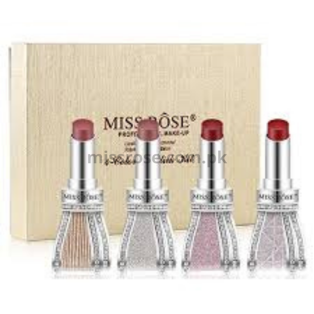 Miss Rose 4 Color Lipstick Kit